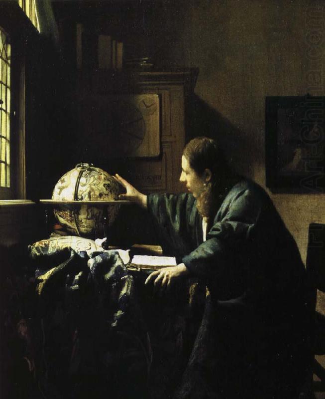 Jan Vermeer astronimen china oil painting image